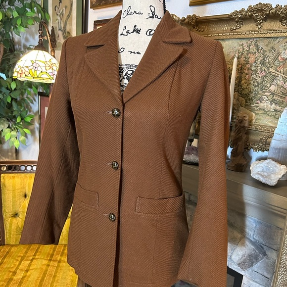 Vtg Brad Whitney Woman’s Blazer Size 5 - Picture 11 of 12
